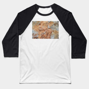 Shale rock surface texture Baseball T-Shirt